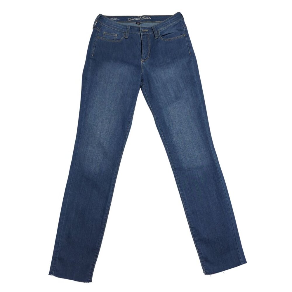 Universal Thread Womens Blue High-Rise Skinny Jeans Size 6/28R
